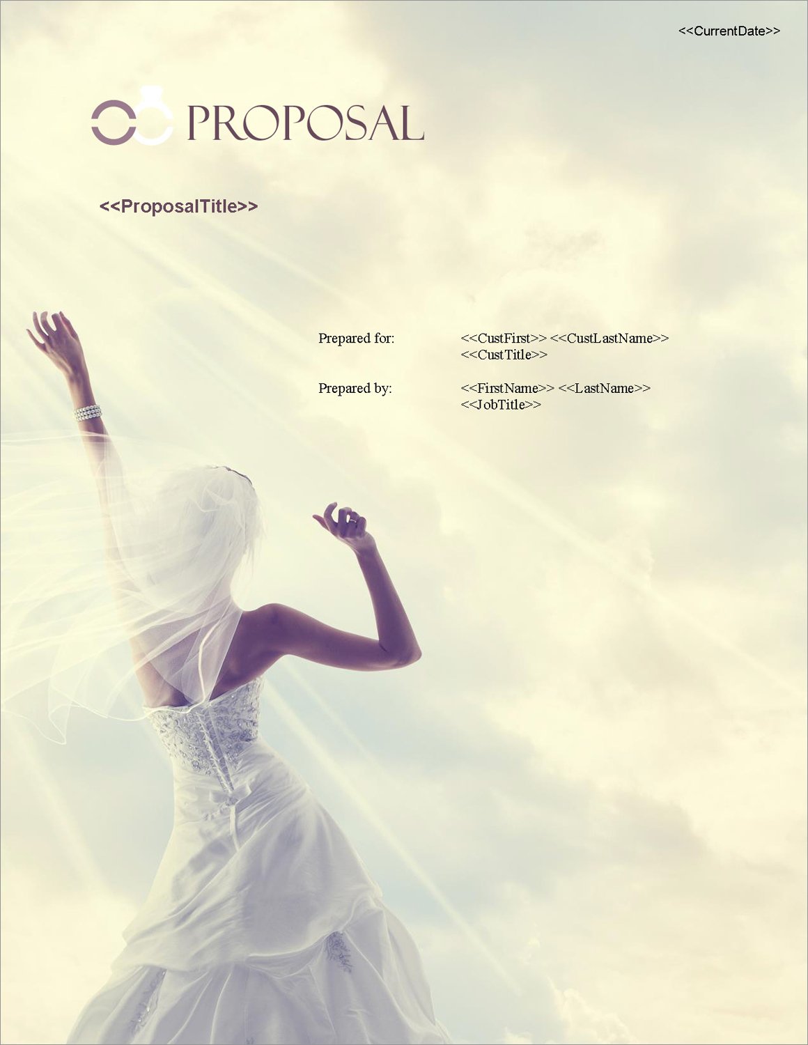 Proposal Pack Wedding #5 - Business Proposals, Plans, Templates, Samples and Software V20.0