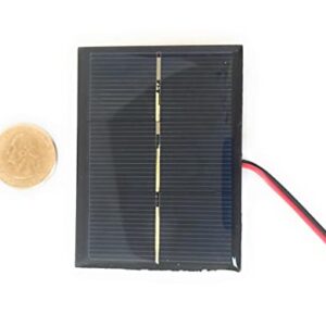 AMX3d Micro Mini Solar Cells – 1.5V 400mA 600mW Compact 80 x 60mm Solar Panels – Power Home DIY Projects, Toys & Chargers (1)