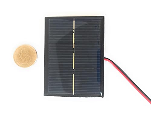 AMX3d Micro Mini Solar Cells – 1.5V 400mA 600mW Compact 80 x 60mm Solar Panels – Power Home DIY Projects, Toys & Chargers (1)