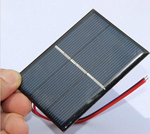 AMX3d Micro Mini Solar Cells – 1.5V 400mA 600mW Compact 80 x 60mm Solar Panels – Power Home DIY Projects, Toys & Chargers (1)