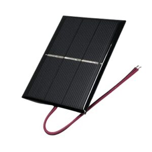 AMX3d Micro Mini Solar Cells – 1.5V 400mA 600mW Compact 80 x 60mm Solar Panels – Power Home DIY Projects, Toys & Chargers (1)