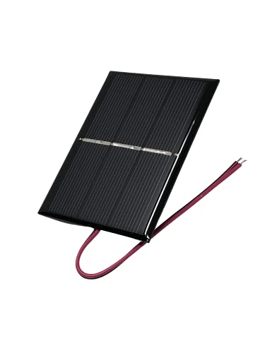 AMX3d Micro Mini Solar Cells – 1.5V 400mA 600mW Compact 80 x 60mm Solar Panels – Power Home DIY Projects, Toys & Chargers (1)