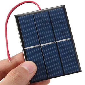 AMX3d Micro Mini Solar Cells – 1.5V 400mA 600mW Compact 80 x 60mm Solar Panels – Power Home DIY Projects, Toys & Chargers (1)