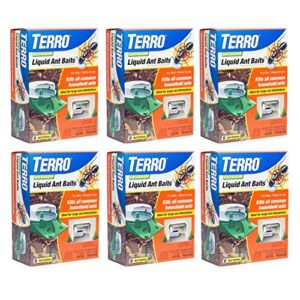 terro t1806-6 outdoor liquid ant baits - 6 pack