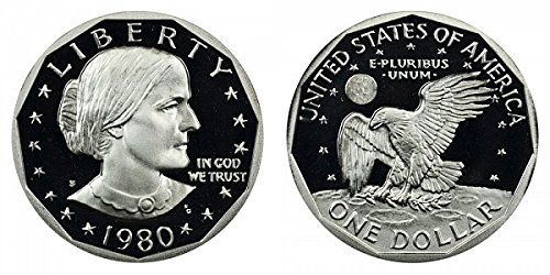 1980 S Susan B. Anthony Proof Dollar Dollar Perfect Uncirculated US Mint