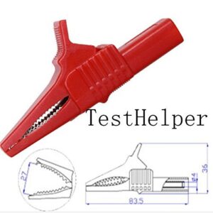 TestHelper TH-6-KIT Automotive Test Lead Kit, Test Probes,Flexible Silicon Back Probe pins,Shielded Alligator Clips and Large Crocodile Clips,Multimeter Clamp Meter