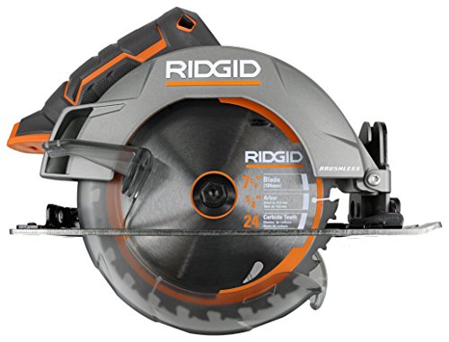 Ridgid R8653 Gen5X Brushless 18V Lithium Ion Cordless 7 1/4 Inch 3,800 RPM Circular Saw with Bevel and Depth Adjustment (Batteries Not Included, Power Tool Only)