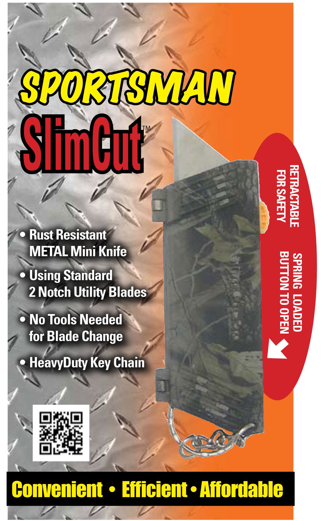 Slimcut Camo Mini Utility Knife 1945camo/5 with 5 extra blades