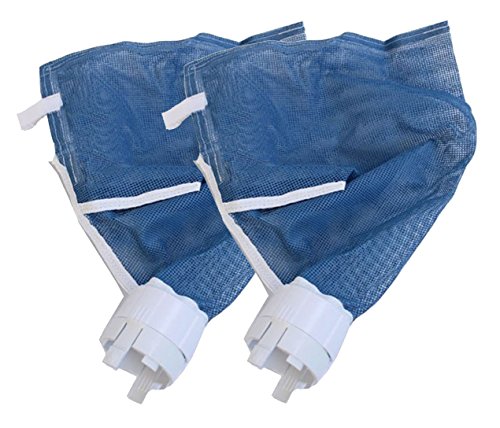 ATIE 360/380 Pool Cleaner Leaf Bag 9-100-1012 with Netting Holes Replacement for Zodiac Polaris 360/380 Pool Cleaner Great for Picking Up Leaves, Acorns, Twigs During Leaves-Falling Season (2 Pack)