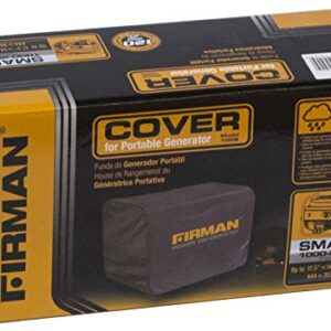 FIRMAN 1006 Small Generator Cover, Fits 1000-1500-Watt Generators - Quantity 1,Black