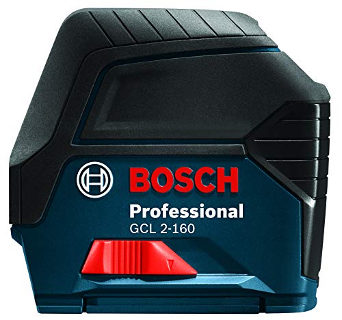 BOSCH 65 Ft. Self-Leveling Cross-Line Combination Laser with Plumb Points GCL 2-160 , Black