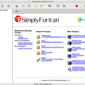 Simply Fortran for macOS [Download]