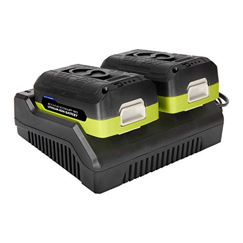 Snow Joe + Sun Joe Certified Authentic iONMAX iBAT40XRP EcoSharp® Pro Lithium-Ion Battery, 40 Volt, 6.0 Ah