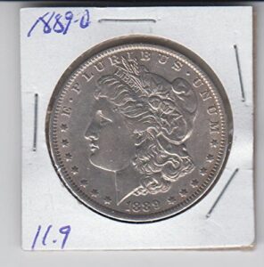 1889 o morgan silver dollar coin $1 choice extremely fine