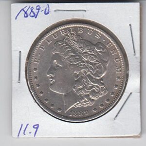 1889 O Morgan Silver Dollar Coin $1 Choice Extremely Fine