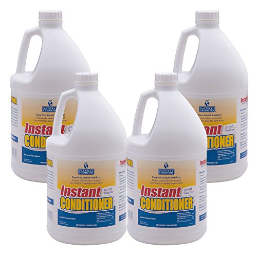 Natural Chemistry 07401 Instant Pool Water Conditioner, 1-Gallon, 4-Pack