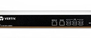 Vertiv Avocent ACS8000 Serial Console, 8 Port Serial Console Server, Dual AC Power, Expanded Memory Capabilities, Remote Data Center and Out of Band Management, Analog Modem (ACS8008MDAC-400)