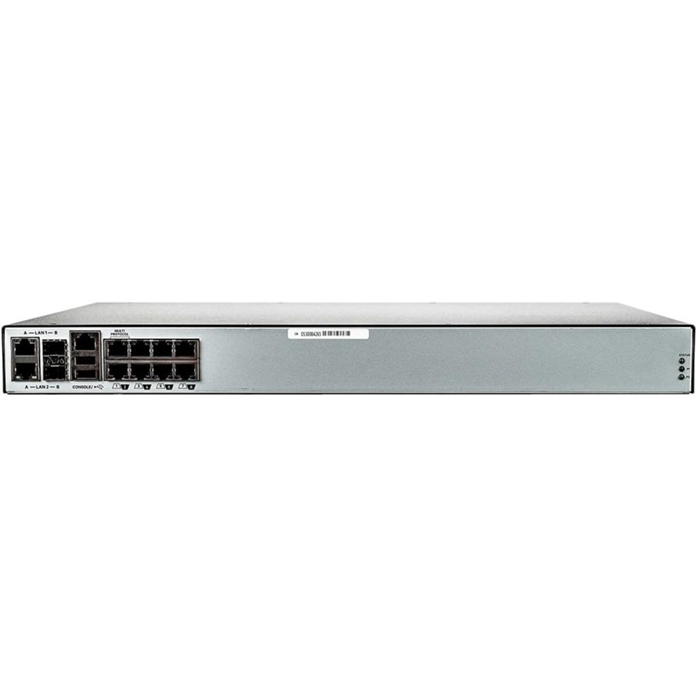 Vertiv Avocent ACS8000 Serial Console, 8 Port Serial Console Server, Dual AC Power, Expanded Memory Capabilities, Remote Data Center and Out of Band Management, Analog Modem (ACS8008MDAC-400)