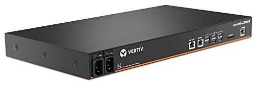 Vertiv Avocent ACS8000 Serial Console, 8 Port Serial Console Server, Dual AC Power, Expanded Memory Capabilities, Remote Data Center and Out of Band Management, Analog Modem (ACS8008MDAC-400)