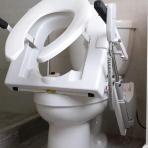 EZ-Access TILT Toilet Incline Lift, Corded Power, Elongated Seat