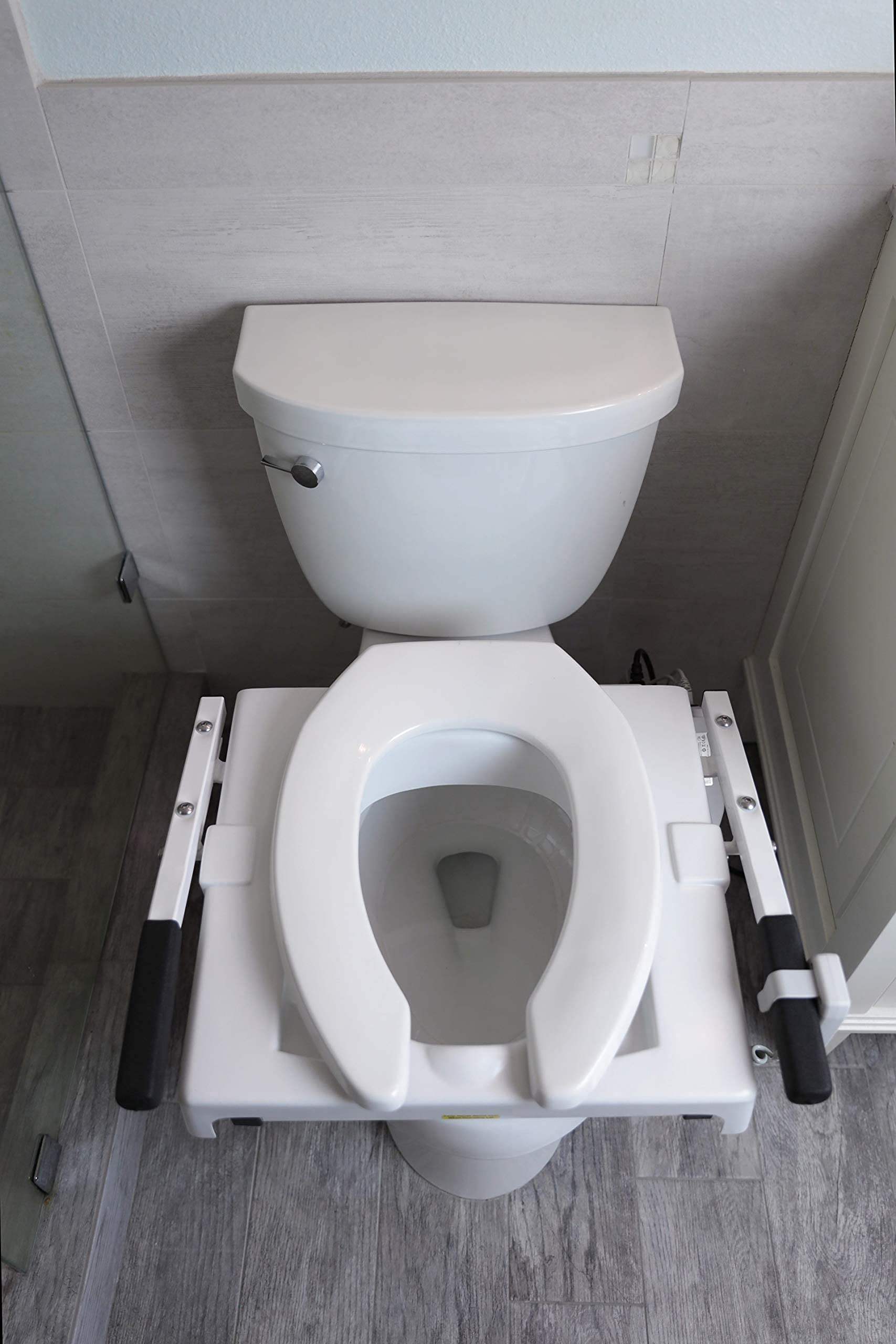 EZ-Access TILT Toilet Incline Lift, Corded Power, Elongated Seat