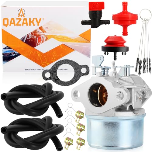 QAZAKY Carburetor Compatible with Tecumseh 632552 632557 632557A 632560 632560A 632641 640086 640086A 640092 640092A 640098 640098A 640311 HSK600 HSK635 TH098SA 3HP 3.25HP 3.5HP 3.75HP Snowblower Carb