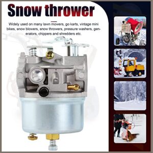 QAZAKY Carburetor Compatible with Tecumseh 632113 632113A HS40 HSSK40 Toro 38010 38015 38250 Snowthrower 421 521 Snowblower 4HP 5HP Adjustable 056-326 520-962 50-662 1427 056326 520962 50662 Carb