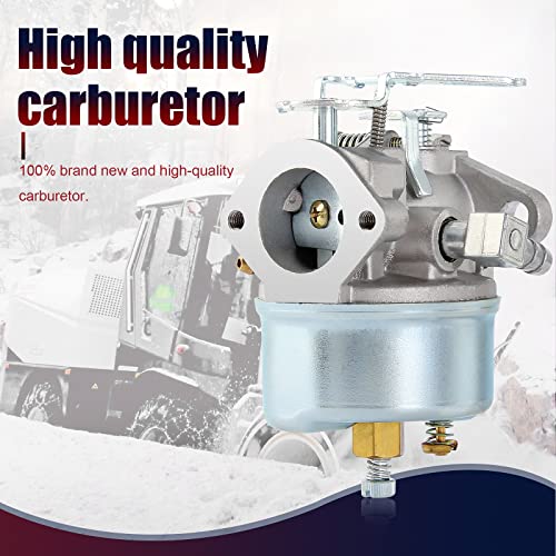 QAZAKY Carburetor Compatible with Tecumseh 632113 632113A HS40 HSSK40 Toro 38010 38015 38250 Snowthrower 421 521 Snowblower 4HP 5HP Adjustable 056-326 520-962 50-662 1427 056326 520962 50662 Carb