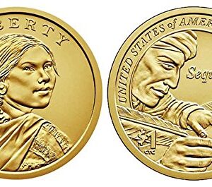 2017 P Native American (Sacagawea/Golden) Dollar 25 Coin Bankroll Uncirculated