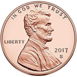 2017 s lincoln 2017 lincoln shield cent proof deep cameo cent perfect uncirculated us mint dcam
