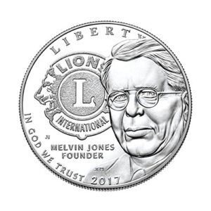 2017 p lions clubs international 2017 centennial proof silver coin $1 brilliant uncirculated