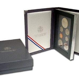 1991 s us prestige proof set in original packaging from mint proof