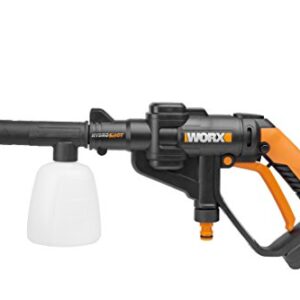 WORX Cordless Hydroshot Portable Power Cleaner, 20V Li-ion (2.0Ah), 320psi, 20V Power Share Platform with Cleaning Accessories WG629.1