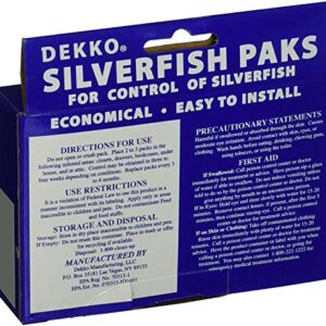 Dekko Silverfish Packs, 2 Boxes - Includes the SJ pest guide eBook