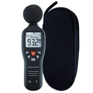 decibel meter digital sound level meter professional noise meter high accuracy 30db to130db measuring range with backlight display for classroom, office, home, etc.