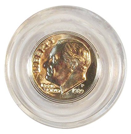 Direct-Fit Coin Capsules For Dime 18mm Box of 50