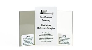 laser labs tint meter reference samples