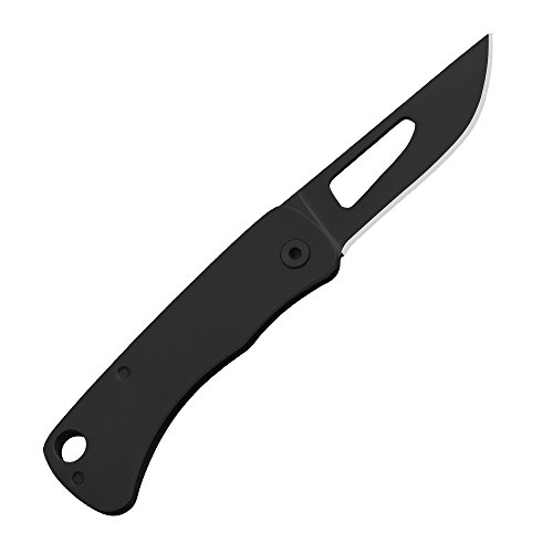 SOG CE1002-CP Centi I Folding Knife Keychain Size, 1.4"" Blade (CE1002), Black