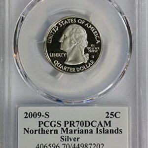 2009 S Northern Mariana Islands Territorial Quarter PCGS PR-70