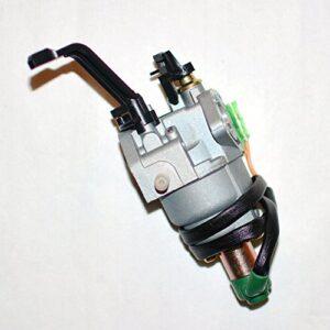 1UQ Manual Choke Carburetor Carb for Powerhorse 750140 750141 7000ES 420CC 5500 7000 Watt Generator Carburetor