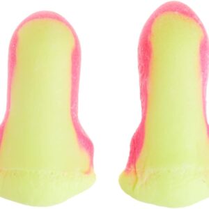 Howard Leight by Honeywell Laser Lite High Visibility Disposable Foam Earplugs, Pink/Yellow , 200-Pairs (LL-1) - 3301105