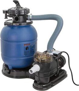 xtremepowerus 13" sand filter 3/4hp pool pump 2400gph high-flow above ground pool set with stand