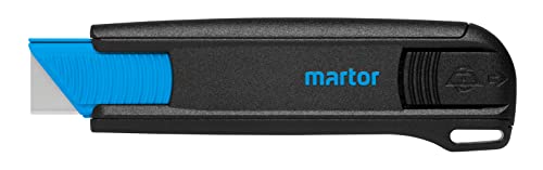 Martor 175001.02 Safety Knife Secunorm 175", Blue/Black