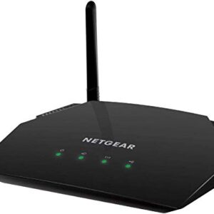 NETGEAR AC1600 Dual Band Gigabit WiFi Router (R6260), Black