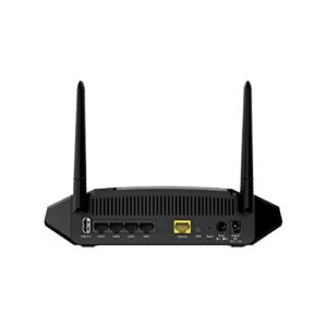 NETGEAR AC1600 Dual Band Gigabit WiFi Router (R6260), Black