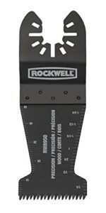 rockwell rw8950.3 sonicrafter oscillating multitool precision wood end cut blade (3-pack), 1-3/8"