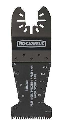 Rockwell RW8950.3 Sonicrafter Oscillating Multitool Precision Wood End Cut Blade (3-Pack), 1-3/8"