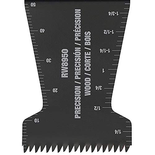 Rockwell RW8950.3 Sonicrafter Oscillating Multitool Precision Wood End Cut Blade (3-Pack), 1-3/8"