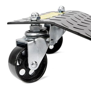 XtremepowerUS 4-Tires Premium Skates Wheel Car Dolly Repair Slide Vehicle Car Moving Dolly (Pack of 4) Rated at 6000lbs.