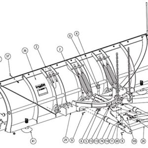 SnowDogg Part # 16101200 - Replacement Trip Spring